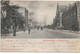 Münster I.W., Bahnhofstraße Und Erlöserkirche, 1902 Nach Geestemünde - Muenster