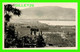 PENTICTON, BC - VUE AÉRIENNE DE LA VILLE - CARTE PHOTO - ÉCRITE - - Penticton