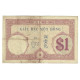 Billet, FRENCH INDO-CHINA, 1 Piastre, KM:48a, TTB - Indochine