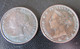 Jersey - 2 Monnaies : 1/26 Shilling Victoria 1870 Et 1/24 Shilling Victoria 1877 - Jersey