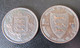 Jersey - 2 Monnaies : 1/26 Shilling Victoria 1870 Et 1/24 Shilling Victoria 1877 - Jersey