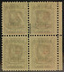 1923, Freimarke 30 C Auf 400 M Auf 1 L Im Postfrischen Viererblock Vom Rand. Geprüft Petersen BPP. (Michel 320,- +) - Memelgebiet 1923