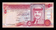 Jordania Jordan 5 Dinars King Hussein II 1993 Pick 25b SC UNC - Jordanie