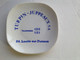 84 TURPIN-JUPPEAUX à LAURIS (Sur Durance) Cendrier Publicitaire Publicité Porcelaine De SAINT-LUBIN - Porcelain