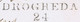 Ireland Louth 1823 DROGHEDA/24 Town Mileage Mark On Letter Friendly Brothers Knot To Dublin - Préphilatélie