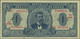 Brazil / Brasilien: Lot With 3 Banknotes Containing 1 Mil Reis ND(1921) P.8 (VF), 50 Mil Reis ND(193 - Brazil