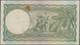 Ceylon: Set Of 2 Notes 1 Rupee 1949 P. 34, Both With Light Folds In Paper, One With One Rusty Pinhol - Sri Lanka