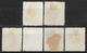 1880-1887 IslaDaCUBA Set Of 6 Used/Unused Stamps (Michel # 33,40,47,48I,48II) - Cuba (1874-1898)
