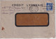 PAIX PERFORE / PERFIN ! - 1938 - LETTRE Du CREDIT LYONNAIS AGENCE De NIMES (GARD) - Andere & Zonder Classificatie