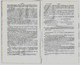 Bulletin Des Lois 1076 1844 Poste Convention Additionnelle Conclue Entre La France Et L'Autriche/Stains/Tourcoing - Décrets & Lois