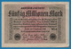 DEUTSCHES REICH 50 MILLIONEN MARK 01.09.1923 # BX-2 192750   P# 109c - 50 Millionen Mark