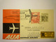 2021 - 3022  LETTRE  REC  "CARAVELLE-FLUG DER AUSTRIAN AIRLINES WIEN/FRANKFURT/LONDON"  1963  XXX - Otros & Sin Clasificación
