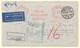 DEUTSCHE LUFTPOST 1934 CATAPULT Flying Boat Taifun Germany Europa Südamerika WEIHNACHTEN Luftpost Air Mail Cover BRAZIL - Flugzeuge