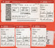 TURKISH AIRLINES - 2020 - Lot Of 4 X BOARDING PASS - BİNİŞ KARTI - World