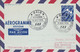 Norway Air Mail Par Avion Luftpost Aerogramme Oslo-Copenhagen-Greenland-Los Angeles 1. Flight Cover 1954 !! (2 Scans) - Covers & Documents