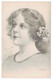 W. BRAUN - Portrait De Jeune Femme - Fleurs Dans Les Cheveux - Braun, W.
