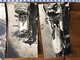 Lot Photos 1958 Moto Triumph Accident Maroc Rabat Skrirat - Autres & Non Classés