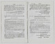 Delcampe - Bulletin Des Lois 1090 1844 Organisation Judiciaire Du Sénégal/Musique Gravée/Importation Et Transit De La Librairie - Décrets & Lois