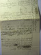 MANUSCRIT EN ARABE De 1893 - TUNISIE PAPIER FILIGRANE REGENCE DE TUNIS 1893 - J. SCHEMBRI TRADUCTEUR TRIBUNAL GDE INST. - Manuscripts