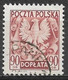 Poland 1953. Scott #J143 (U) Polish Eagle - Taxe