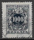 Poland 1923. Scott #J55 (U) Numeral Of Value - Taxe