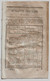 Bulletin Des Lois 1105 1844 Vente Au Détail Des Cigares Panetelas (Havane, Cuba)/Service Des Vivres-pain Arme De Terre - Décrets & Lois