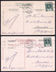 2 OLD BRITISH CEYLON OCCUPATION CARDS ( SRI LANKA ) - Natives - British Stamps At Reverse Side Present 1913 - Sri Lanka (Ceylon)