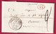 CAD TYPE 13 ARNAY LE DUC COTE D'OR DECIME RURAL DE LACANCHE 1835 POUR BEAUNE - 1801-1848: Precursores XIX