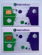 RUSSIA - MegaFon 2 Different Cards - MINT GSM SIM Phone Card - Rusia