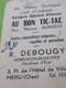 Petit Calendrier De Poche/Au Bon Tic-Tac/Debougy/Horloger-Bijoutier/MERU/Oise/1955   CAL478 - Petit Format : 1941-60