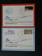 2 Cartes Dernier Vol Concorde Last Flight Washington New York 1982 Air France Ref 98405 - Concorde