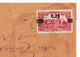 Lettre Recommandée 1939 Sétif Alger Algérie Surcharge Société Des Domaines De La Ruche Emile Chollet & Fils Agriculture - Covers & Documents