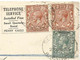 KG5 Reg.CV 28jun1933 With Regular 3v + Telephone Adver Label To Italy Via Suisse - Essays, Proofs & Reprints