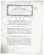 1791 LA LOI ET LE ROI N° 385 PENSIONS OFFICIERS DE FORTUNE - Decreti & Leggi