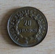 Jeton Imitation De La 20 Francs Or Génie Laiton & Carton - Professionals / Firms