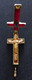 Croix Reliquaire En Bronze, D'origine Avec Reliques - Religion &  Esoterik