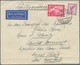 Zeppelinpost Deutschland: 1922/1939, Partie Von 14 Luftpost-Briefen/-Karten Incl. Zeppelinpost, Dabe - Airmail & Zeppelin