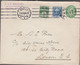 1912. DANMARK.  5 øre Envelope + 5 øre Wavyline  + 20 øre Frederik VIII On Envelope F... (Michel 55a+) - JF424958 - Storia Postale