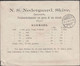 1908. DANMARK.  5 On 4 øre Envelope + 4 Ex 10 øre Frederik VIII On Recommended Envelo... (Michel 54+) - JF424961 - Brieven En Documenten