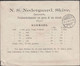 1908. DANMARK.  5 On 4 øre Envelope + 4 Ex 10 øre Frederik VIII On Recommended Envelo... (Michel 54+) - JF424961 - Cartas & Documentos