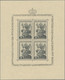 Liechtenstein: 1946, Hl. Lazius, Fünf Kleinbogen á Vier Marken, Tadellos Postfrisch, Michel 1750,- € - Verzamelingen