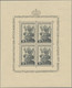 Liechtenstein: 1946, Hl. Lazius, Fünf Kleinbogen á Vier Marken, Tadellos Postfrisch, Michel 1750,- € - Verzamelingen