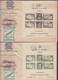 Cuba 1951 Antonio Gutieras Holmes FDC - First Day Covers, Primer Dia Mi#Block 7 And 8, Scarce Pieces - Brieven En Documenten