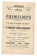Programme Grande Fête De Printemps ,l'enclos Saint Martin, POITIERS, 1952 ,publicité ,2 Scans , Frais Fr 1.75 E - Programma's