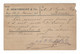 Riga   P. Bornholdt & Co  1893  Carte Pour Bône ( Bona ) En Algérie - Brieven En Documenten