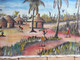 Ancienne Peinture Africaine ...origine Inconnue  (grand Tableau) - Afrikaanse Kunst