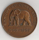 Banque Du Congo Belge B.C.B Par Paul De Greef 1959 Cinquantième Anniversaire De Greef, 69 Mm, Bronze - Autres & Non Classés