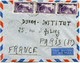 VIET-NAM LETTRE PAR AVION DEPART SAIGON ?-?-1953 VIET-NAM POUR LA FRANCE - Viêt-Nam