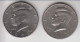 USA 1993 1996 50 CENTS HALF DOLLAR JOHN F. KENNEDY 2 COINS - 1964-…: Kennedy