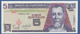 GUATEMALA - P.106b – 5 Quetzales  22.11.2006 UNC Serie C28352126C Printer FCO - Guatemala